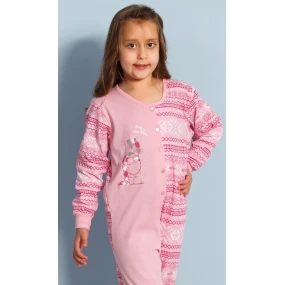 Dětský overal Méďa s čepicí