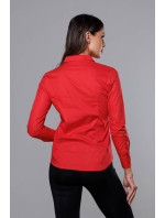 Klasická červená dámská košile (HH039-5)