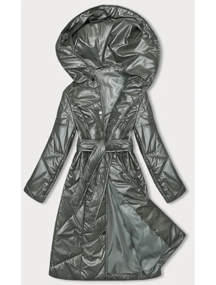 Prošívaná bunda v khaki barvě na model 18846304 - S'WEST Prošívaná bunda v khaki barvě na model 18846304 - S'WEST