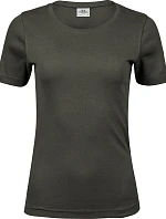 Tee Jays TJ 580 Dámske tričko Interlock 18.0580 tmavozelené