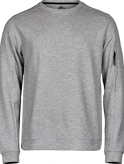 Tee Jays TJ 5700 Mikina „Athletic“ 18.5700 melírovaná sivá