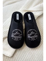 Pánské Černé Pantofle model 21793959 - Boto