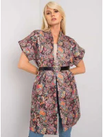 Dámsky prehoz DHJ PL 6025A.24X čierny a červený