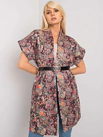 Dámsky prehoz DHJ PL 6025A.24X čierny a červený