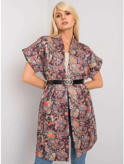 Dámsky prehoz DHJ PL 6025A.24X čierny a červený