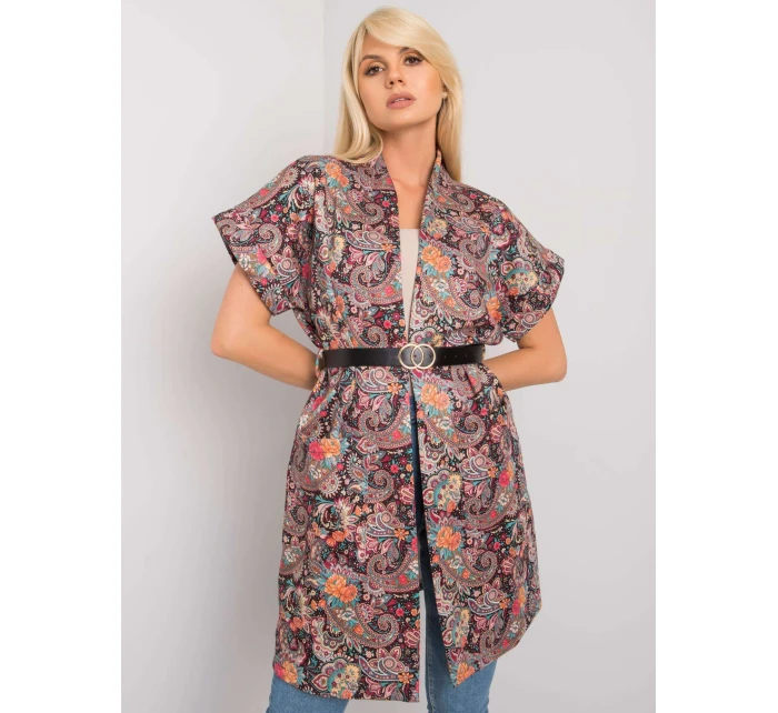 Dámsky prehoz DHJ PL 6025A.24X čierny a červený