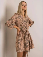 Šaty LK SK 508143.72P tmavo lila