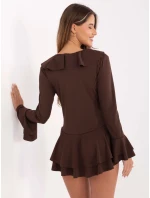 Kombinéza MI KO T60.33 tmavohnedá