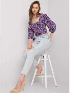 Džínsové nohavice MR SP 901.05P svetlo modrá