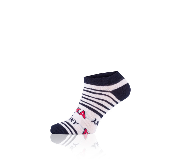 Ponožky FISH - tmavomodré/biele/červené