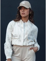 Dámská béžová bomber bunda Dstreet model 21979611 - FashionStreet