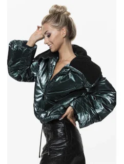 KRÓTKA KURTKA Z ZIELONA model 21242393 - Ann Gissy