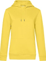 B&C QUEEN Hooded_° Dámska mikina s kapucňou 01.W02Q yellow fizz
