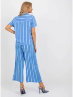 Blúzka D73771M11063A modrá