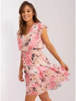 Šaty DHJ SK 31274 3.21 béžová