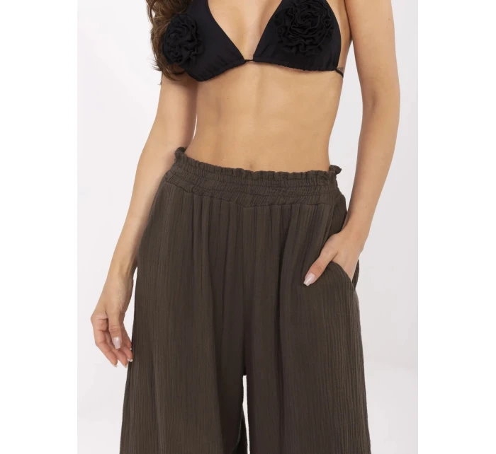 Nohavice MI SP 2563.84 tmavohnedé