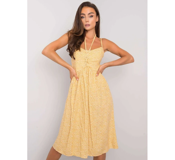 Šaty RO SK 8009 1.87P žltá Šaty RO SK 8009 1.87P žltá