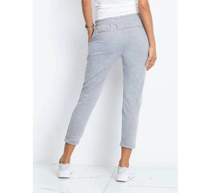 Šedé dámské látkové kalhoty typu chino model 21266629 - Factory Price