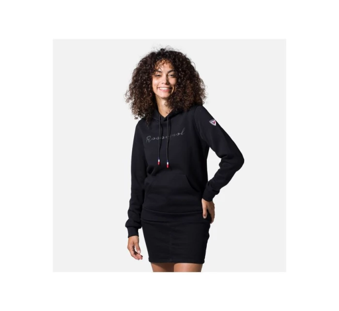ROSSIGNOL W Logo Mikina s kapucňou Fl black ROSSIGNOL W Logo Mikina s kapucňou Fl black
