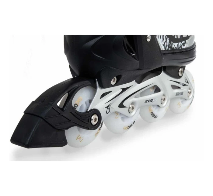 INLINE KORČULE-KORČULE NA KOLIESKOVÉ KORČULE 4V1 ENERO PRO LED 38-41 ŠEDÁ