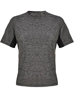 SOL'S Storm Unisex sportovní tričko melange black/black model 22464333