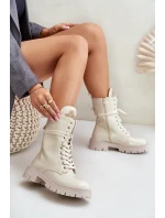 Šnurovací vyšší model 218519 Krok v štýle Šnurovací vyšší model 218519 Krok v štýle