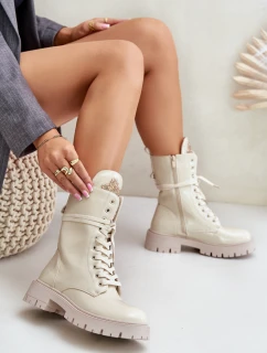 Šnurovací vyšší model 218519 Krok v štýle