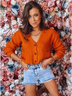 Dámský svetr oranžový Dstreet model 21969821 - FashionStreet