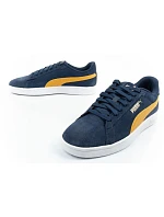 Puma pánske športové tenisky Smash 3.0 leather classic trendy navy blue