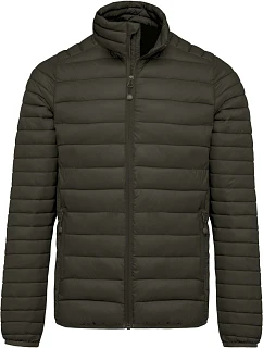K Lehká pánská prošívaná bunda 20. dark khaki model 22512372 - Kariban