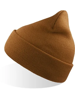 WindS Pletená čepice model 22479634 light brown - Atlantis Headwear
