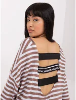 Tunika EM TU 890.13 bielo-hnedá