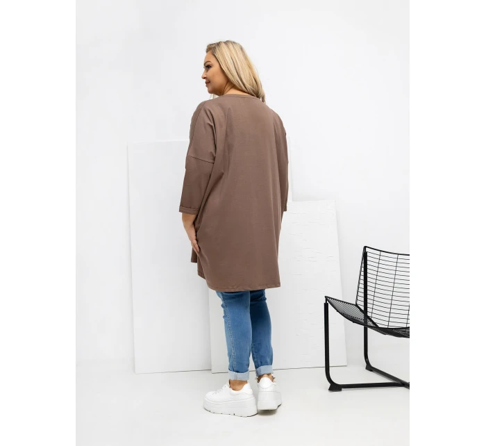 Blúzka RV BZ A1076.00 tmavá lila