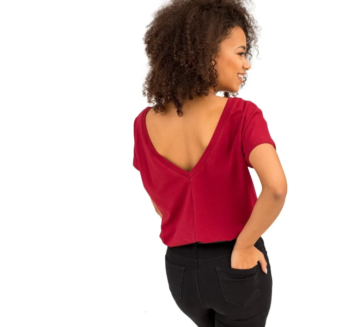 Tričko RV TS 4662.86 gaštanová