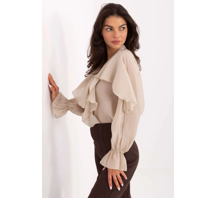 Košeľa s dlhým rukávom model 218413 Rue Paris