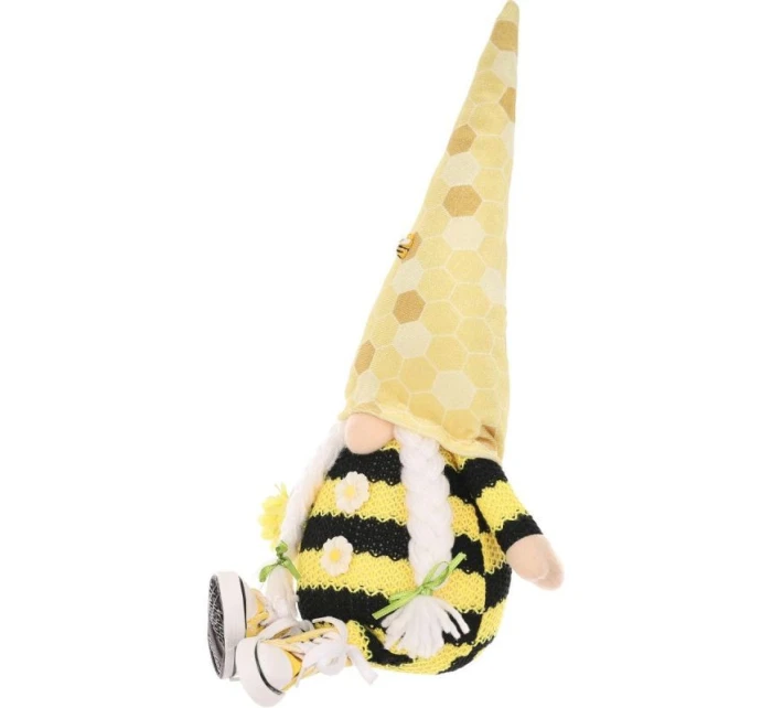 GNOM SITTING GHOST 35+6CM IN TRAMPS SPRING DECORATION detské GNOM SITTING GHOST 35+6CM IN TRAMPS SPRING DECORATION detské