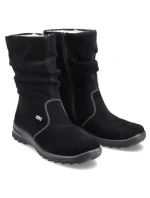 RIEKER W RKR130 zateplené kožené čižmy RIEKER W RKR130 zateplené kožené čižmy