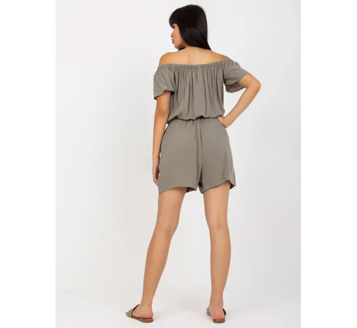 Kombinéza D73781M62266KA khaki farba Kombinéza D73781M62266KA khaki farba