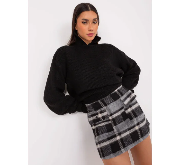 Spódnica LK SD model 19077485 ciemny szary - FPrice