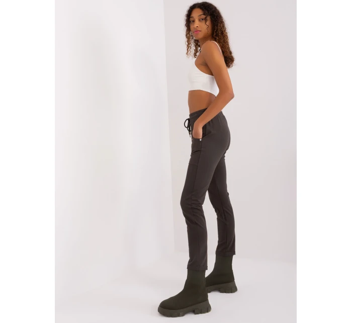 Tepláky RV DR 8696.20 khaki