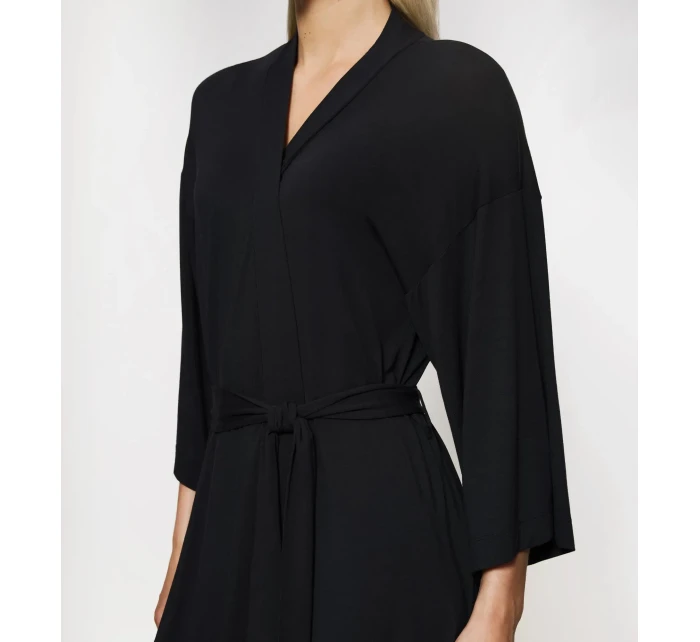 Dámsky župan Aura Spotlight - BLACK - black 0004 - TRIUMPH