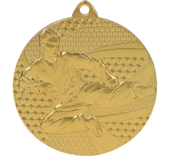 Zlatá medaila karate - oceľová medaila