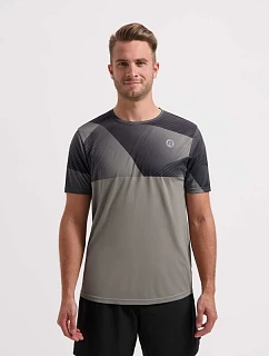 Bežecké tričko Rogelli RUSH, béžové, veľkosť 3XL