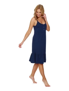 Dámske tehotenské tričko 7244 tmavomodré - Doctornap