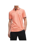 Pánske červené polo tričko BOSS Paul Open Red slim fit (50506193-649)