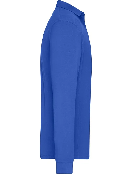 JN Pánské pracovní piqué polo s dlouhým rukávem 02. royal model 22533511 - Daiber