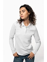 K 244 Dámské piqué polo s dlouhým rukávem model 22507057 dark khaki - Kariban K 244 Dámské piqué polo s dlouhým rukávem model 22507057 dark khaki - Kariban