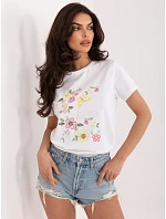 T shirt IR TS model 22097932 ecru - FPrice