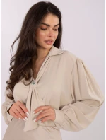 Bluzka IT BZ model 21766193 beżowy - FPrice Bluzka IT BZ model 21766193 beżowy - FPrice