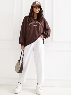 Blúzka RV BL A1220.11 tmavohnedá